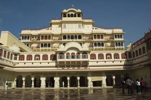 Rezidencia súčasného maharadžu v City Palace  (Jaipur)