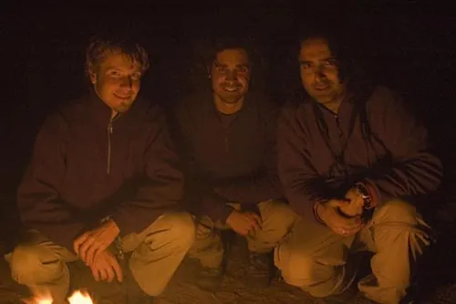 Polko, Serge a Terry.  (Pushkar)