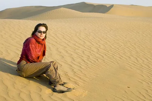 Vo večernom slnku... (Jaisalmer)