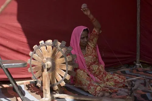Indické vreteno (Jaisalmer)