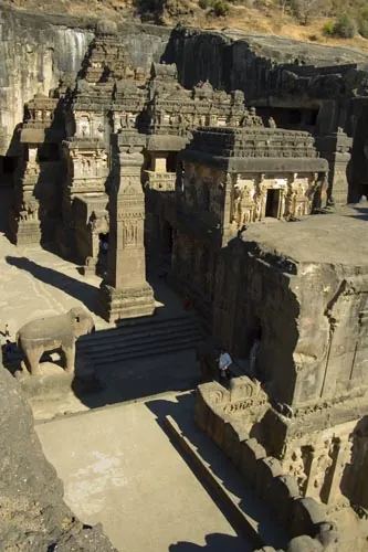 Hlavná atrakcia Ellory - Kailasa Temple