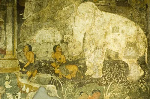 Zachované nástenné maľby (Ajanta)